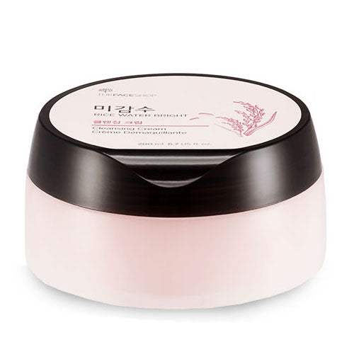 The Face Shop - RICE WATER BRIGHT CLEANSING CREAM 200m
