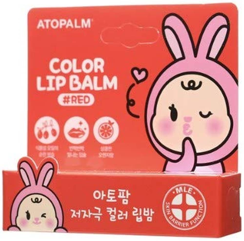 ATOPALM - Color Lip Balm Red 3.3g