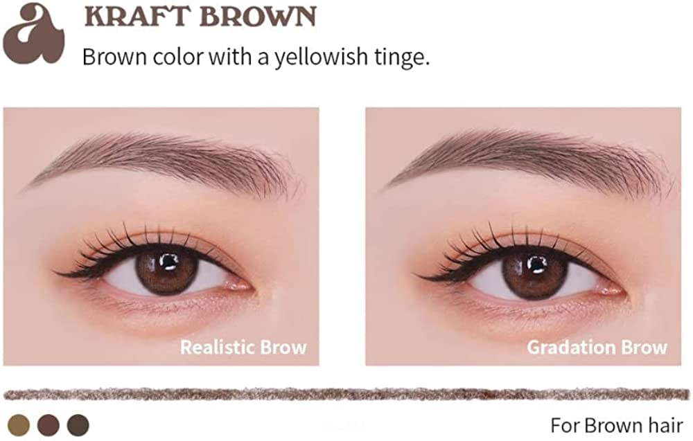 Unleashia - Shaper Defining Eyebrow Pencil N°2 Kraft Brown