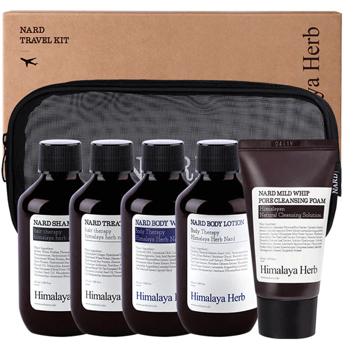 Nard Travel Hair&body 5 type Set Kit