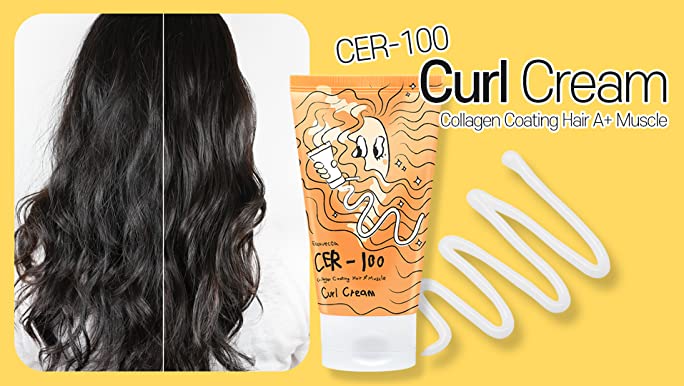 Elizavecca - Collagen Coating Hair A+ Muscle Curl Cream(CER-100 ) 120ml