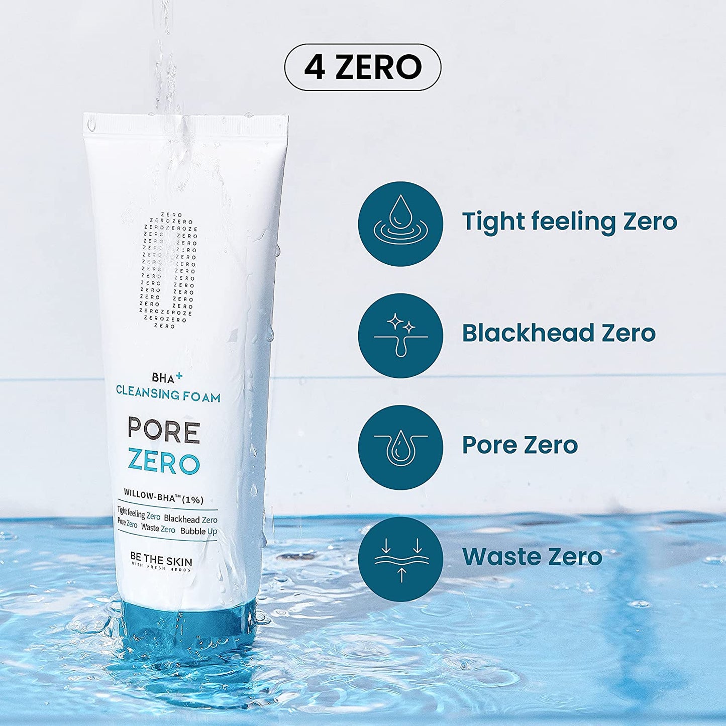 Be The Skin - BHA+ PORE ZERO Cleansing Foam 150g