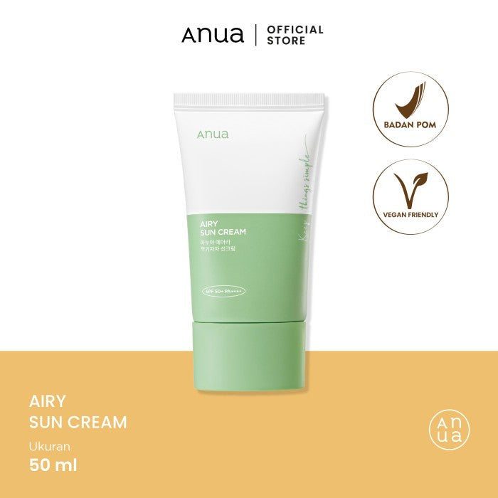 Anua - Airy Sun Cream 50ml SPF50+ PA+++