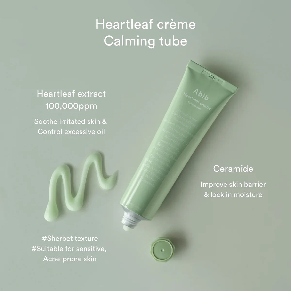 Abib - Heartleaf creme Calming Tube 75ml