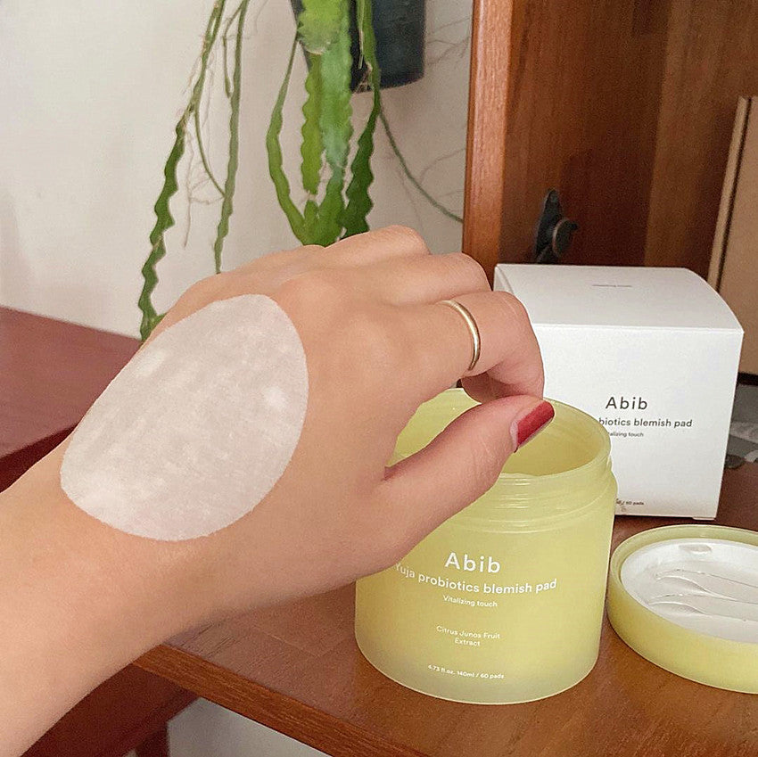 Abib - Yuja Probiotics Blemish Pad Vitalizing Touch 60 pads
