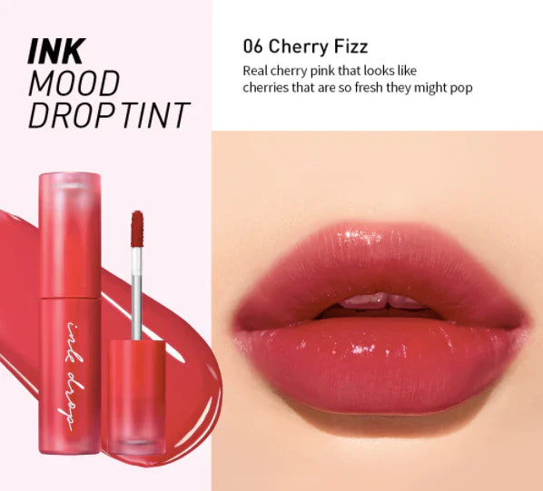 Peripera - Ink Mood Drop Tint 06 CHERRY FIZZ