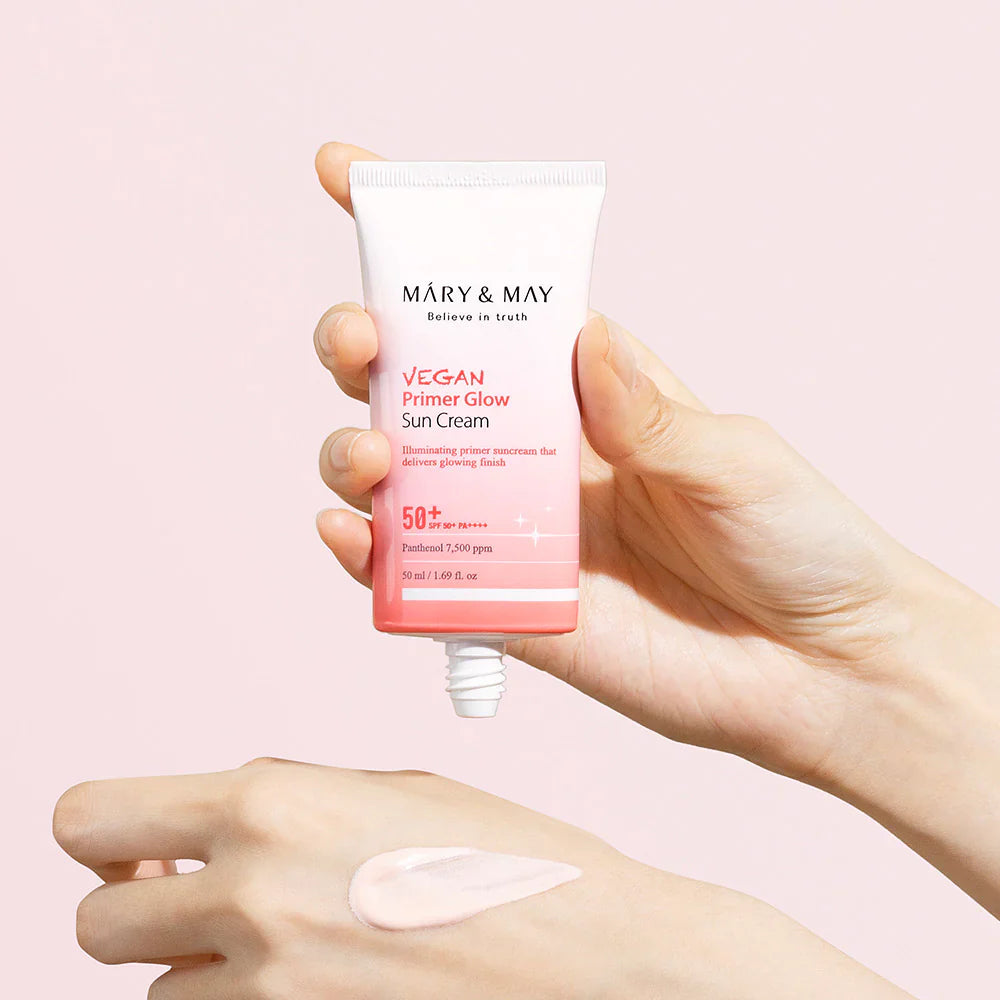 MaryMay - Vegan Primer Glow Sun Cream SPF50+ PA++++ 50ml