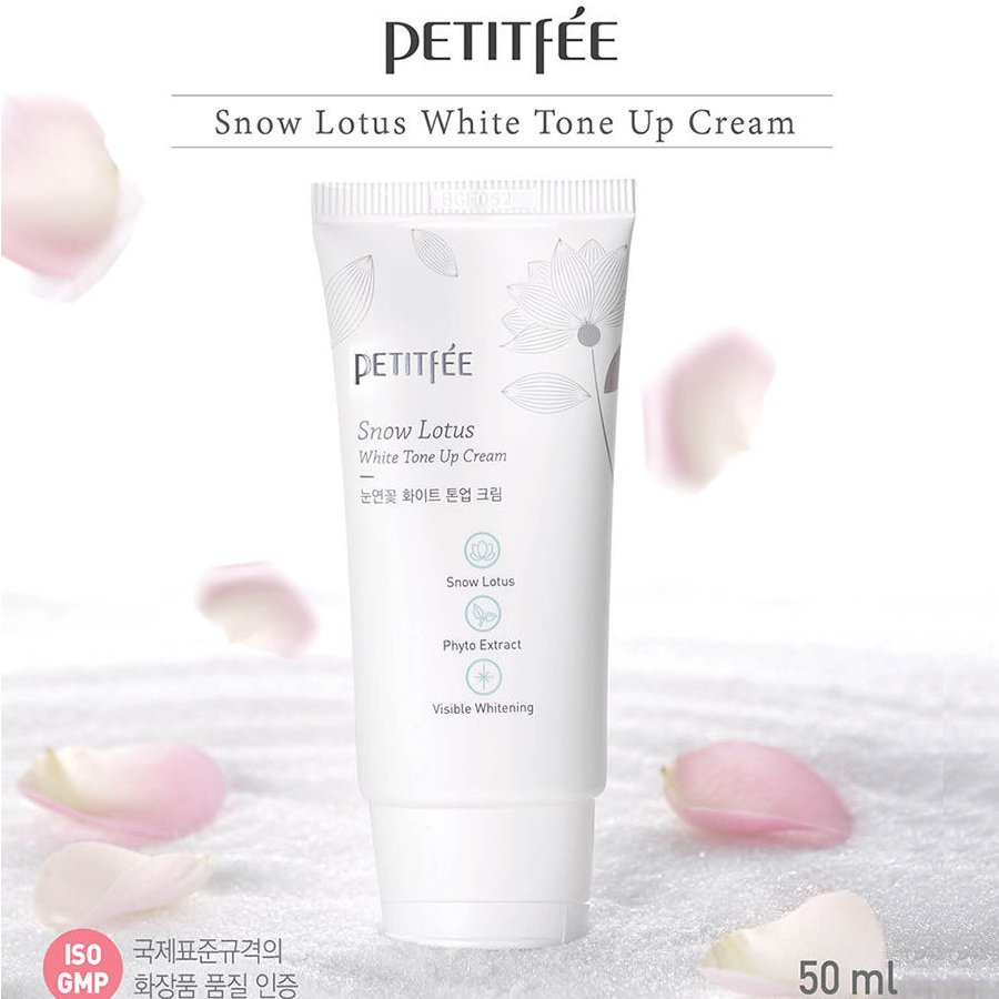 Petitfee - Snow Lotus White Tone Up Cream 50ml