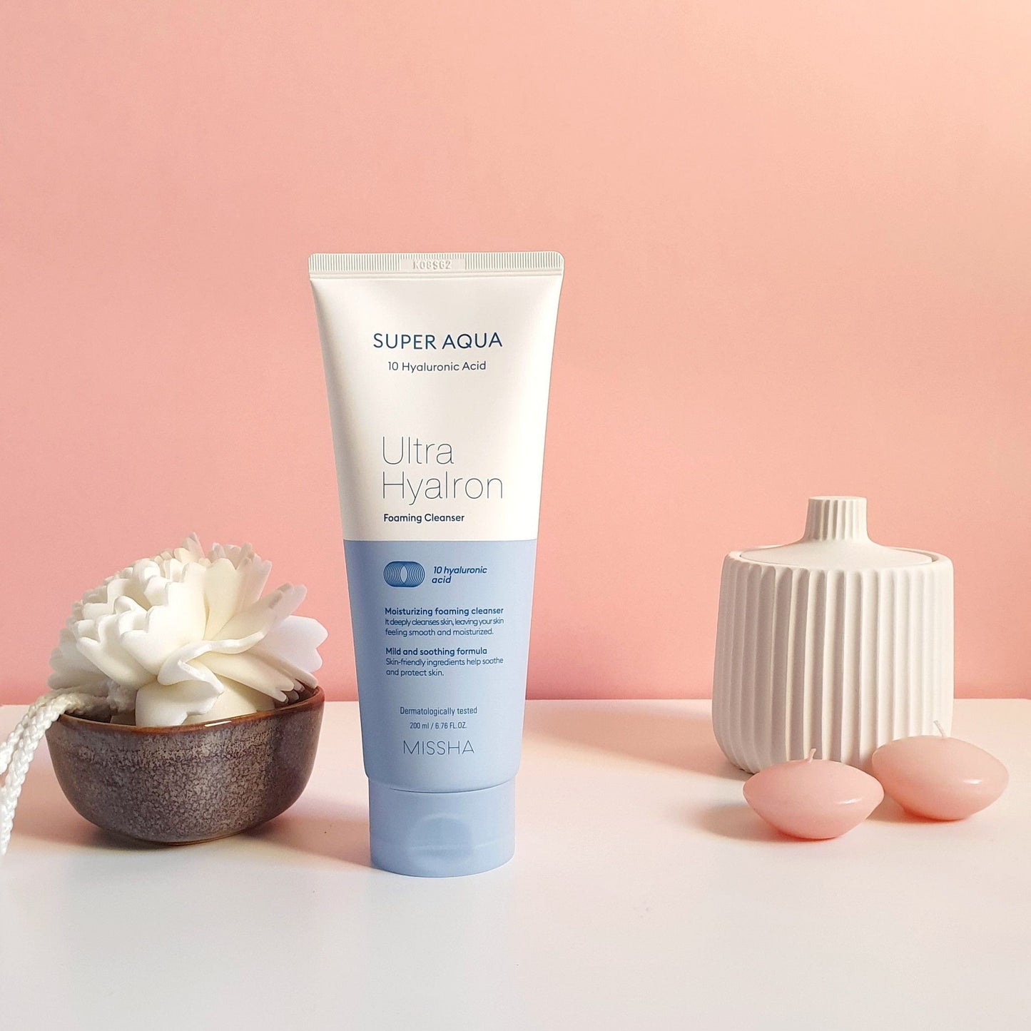 Missha - Super Aqua Ultra Hyalron Cleansing Foam 200ml