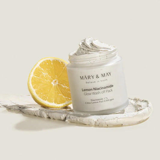 MaryMay - Lemon Niacinamide Glow Wash off Pack 125g