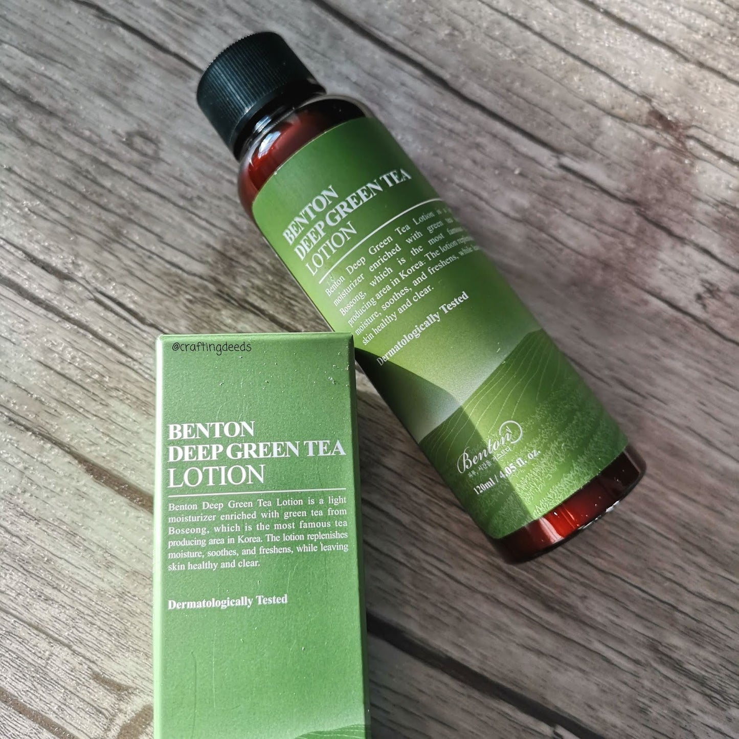 Benton - Deep Green Tea Lotion