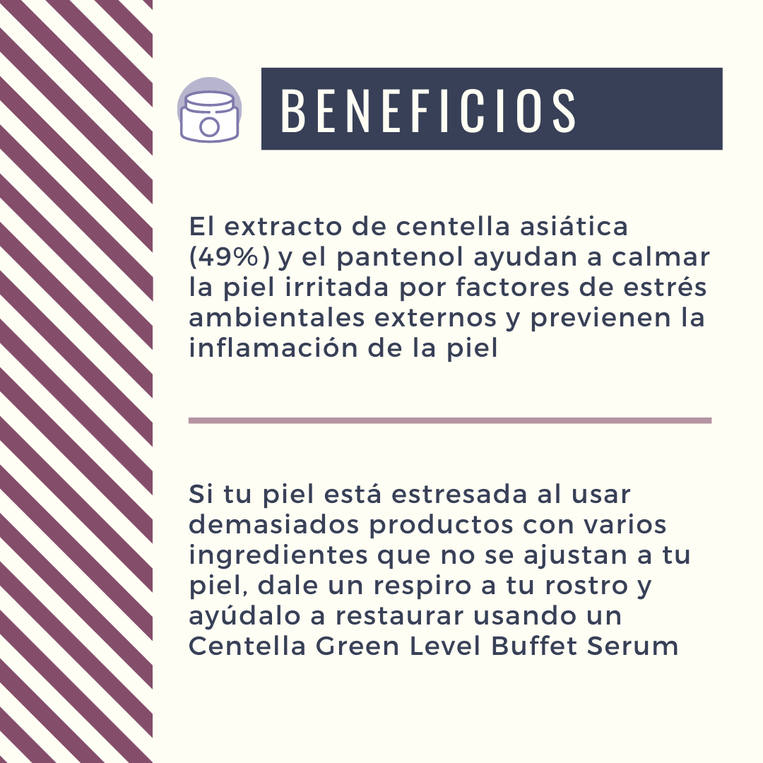 Purito - Centella Green Level Buffet Serum 60 ml