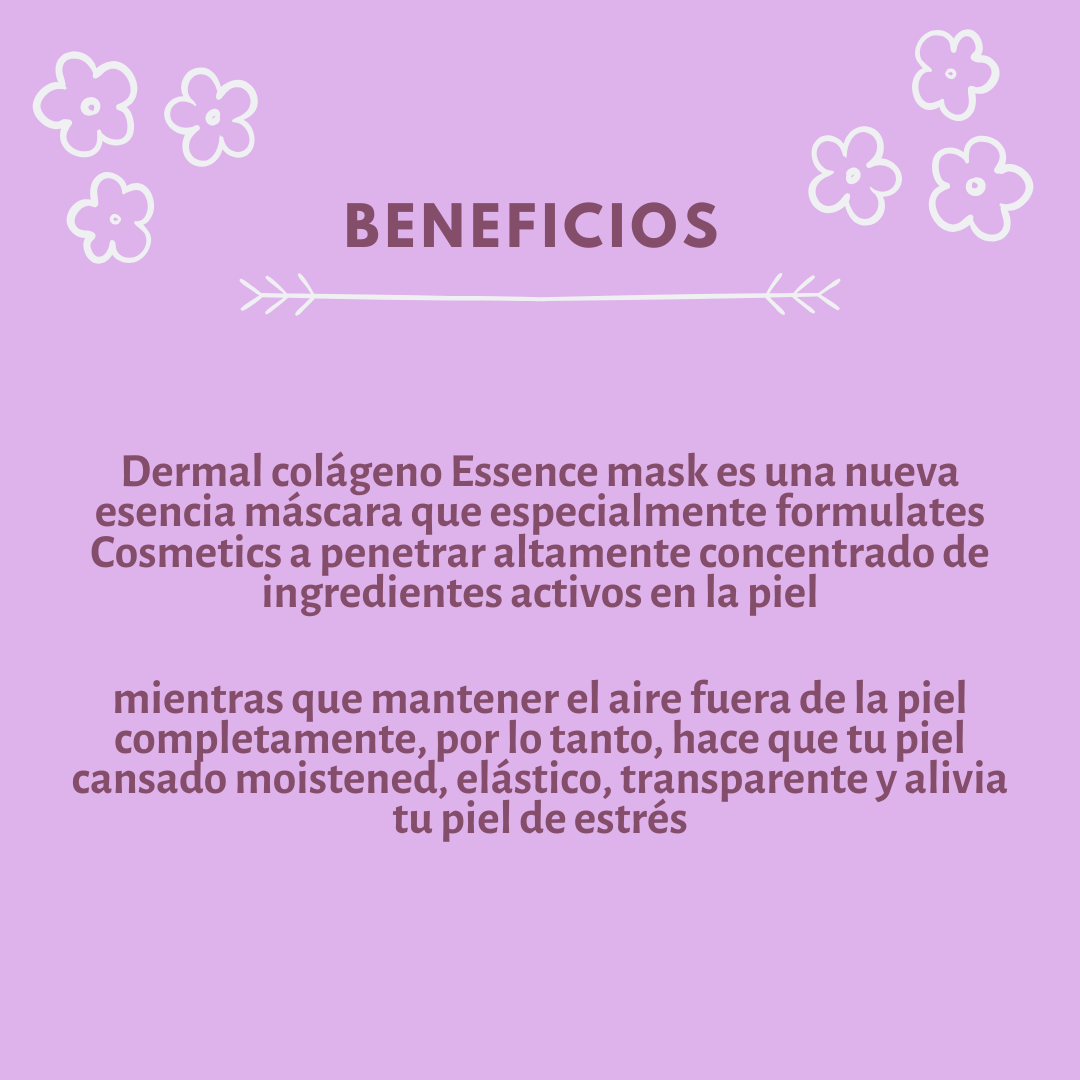 [DERMAL] - Mascarilla de Colageno