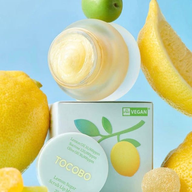 Tocobo - Lemon Sugar Scrub Lip Mask 20ml