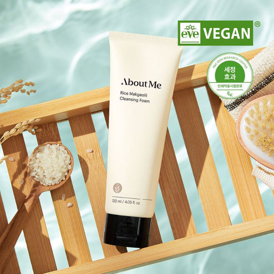 About Me - Rice Makgeolli Cleansing Foam 120ml
