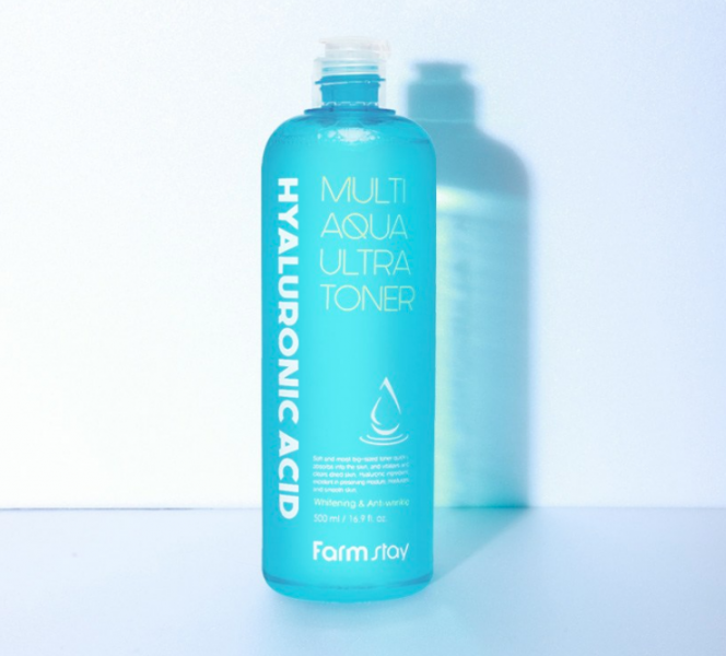 Farm Stay - Hyaluronic Acid Multi Aqua Ultra Toner 500ml