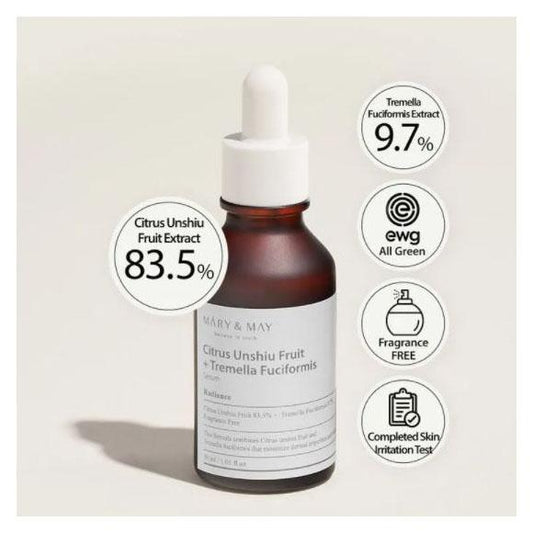MaryMay - Citrus Unshiu + Tremella Fuciformis Serum 30ml