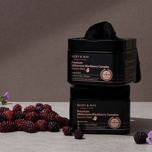 MaryMay - (20EA) Premium Idebenon Blackberry Complex Essence Mask