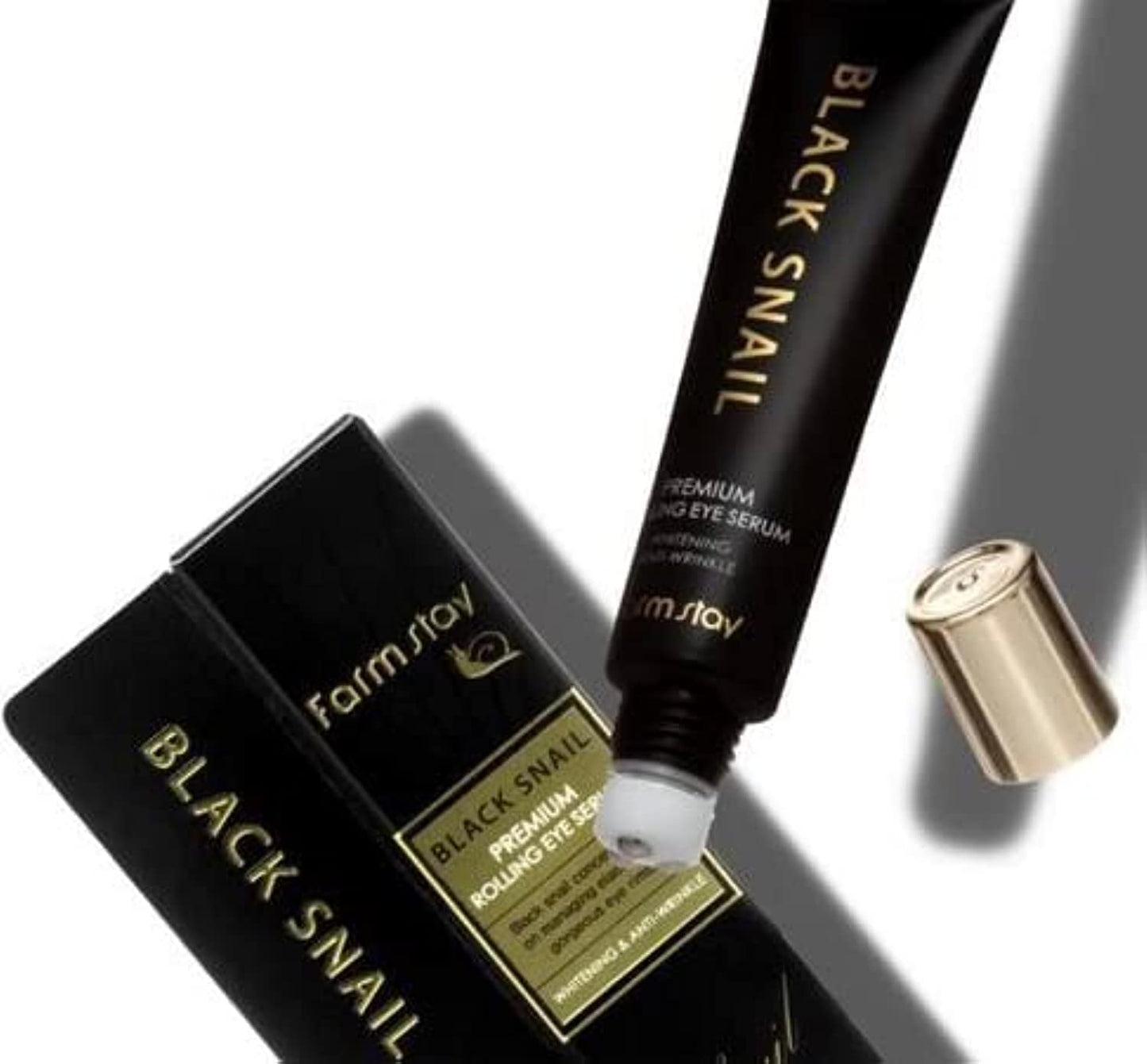 Farm Stay - BLACK SNAIL PREMIUM ROLLING EYE SERUM 25ml
