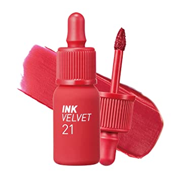 Peripera - Ink The Velvet 021 VITALITY CORAL RED