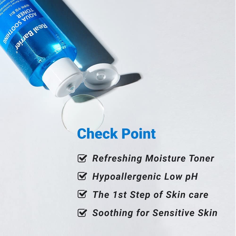 Real Barrier - Aqua Soothing Toner 190ml