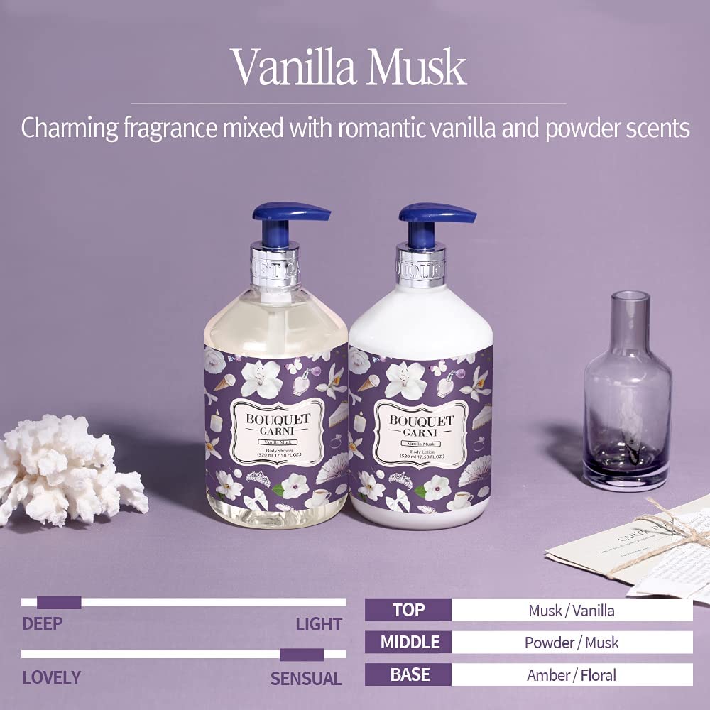 Bouquetgarni - Fragranced Body Lotion Vanilla Musk 520ml