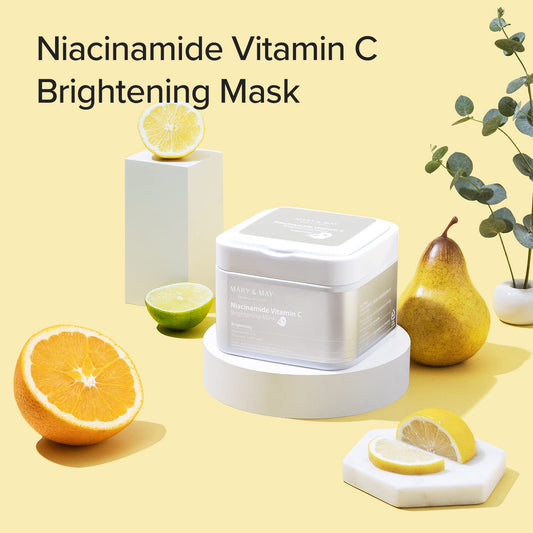 MaryMay - (30pcs) Niacinanide Vitamin C Brightening Mask
