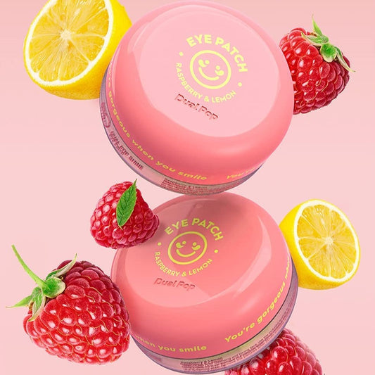 SNP Dual Pop Shine Eye Patch Raspberry & Lemon 30ea