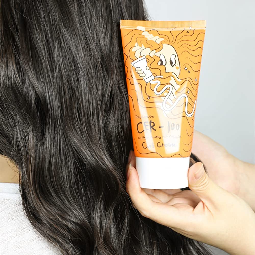 Elizavecca - Collagen Coating Hair A+ Muscle Curl Cream(CER-100 ) 120ml