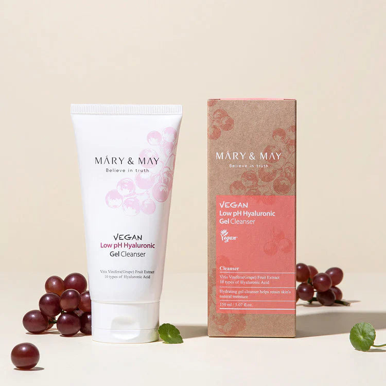 MaryMay - Vegan Low pH Hyaluronic Gel to Foam cleanser 150ml