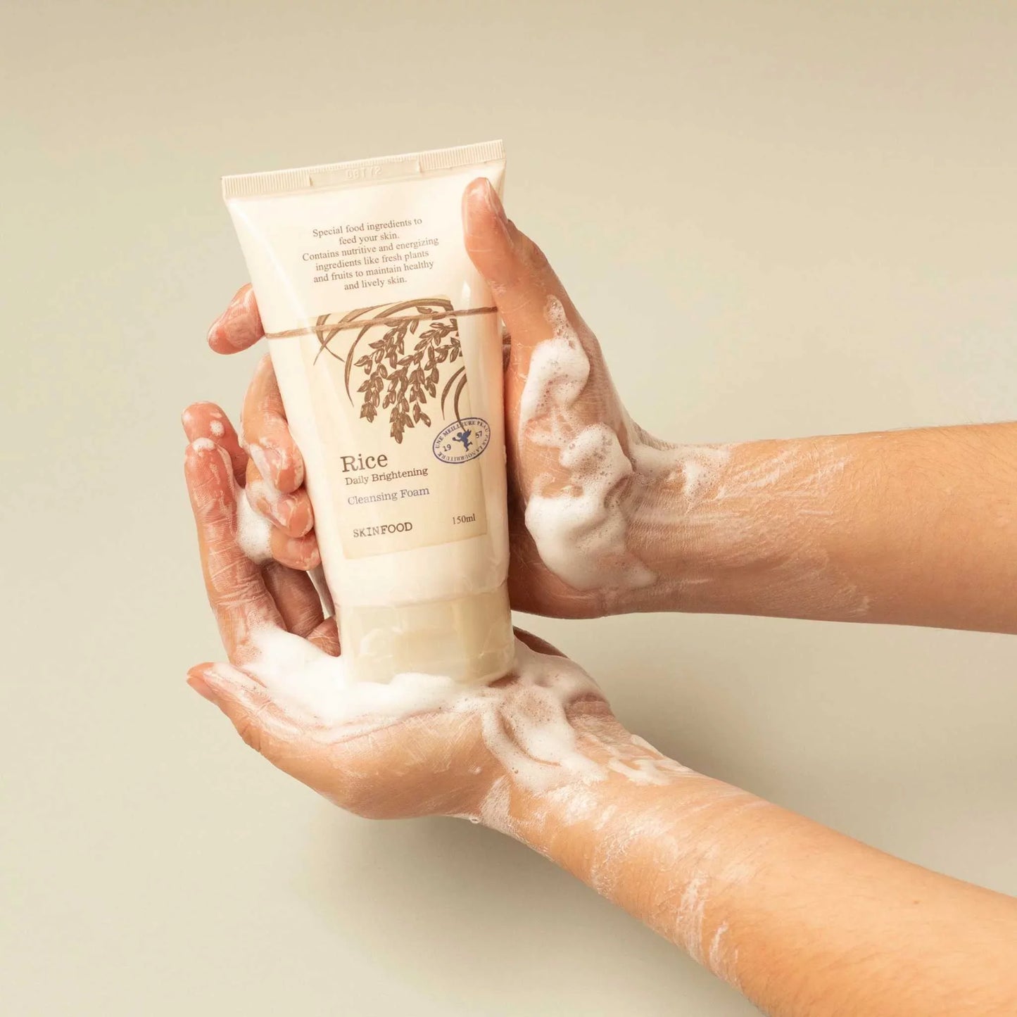 Skinfood - Rice Daily Brightening Cleansing Foam 150ml [Renew]