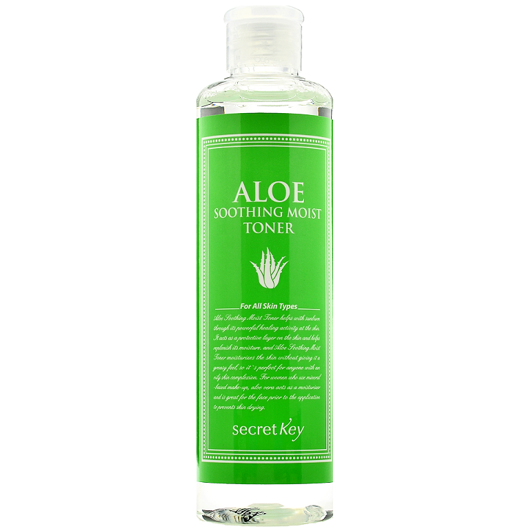 SECRET KEY - Aloe Soothing Moist Toner - 248 ml