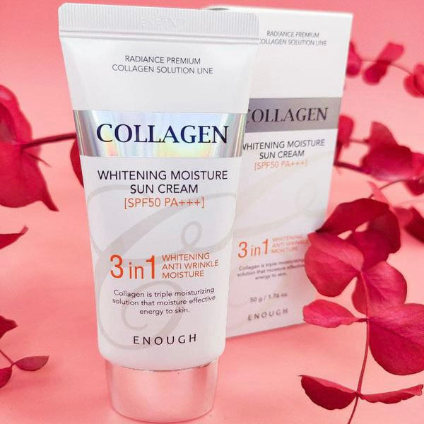 Enough Collagen Whitening 3 in 1 Moisture Sun Cream SPF50+ PA++++