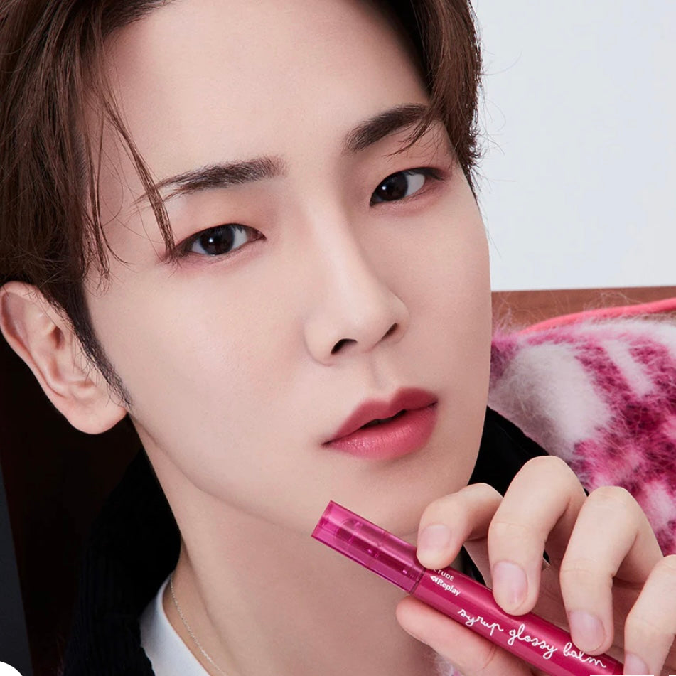 Etude x Shinee REPLAY - Syrup Glossy Balm #Cherry Syrup