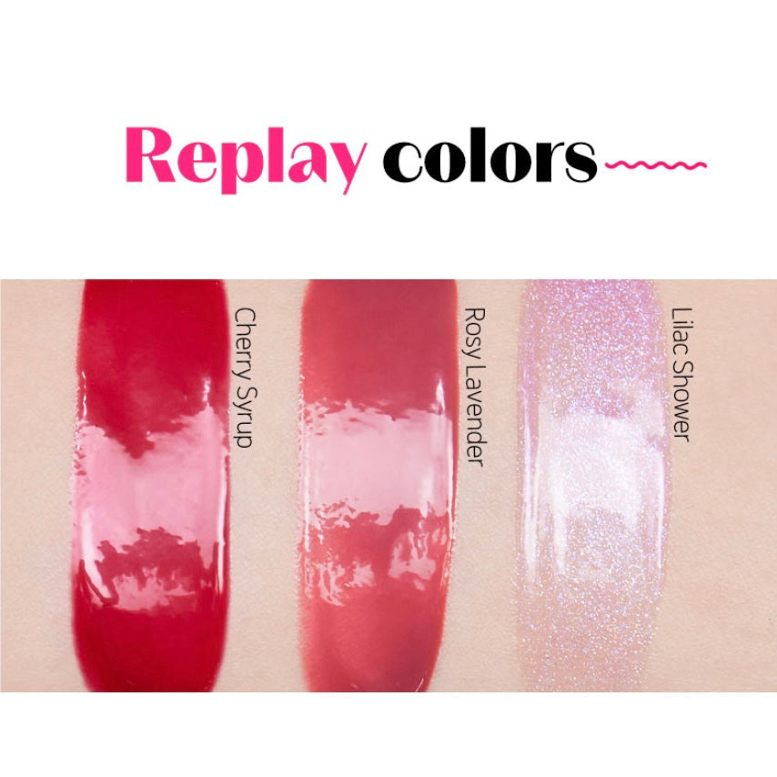 Etude x Shinee REPLAY - Syrup Glossy Balm #Rosy Lavender