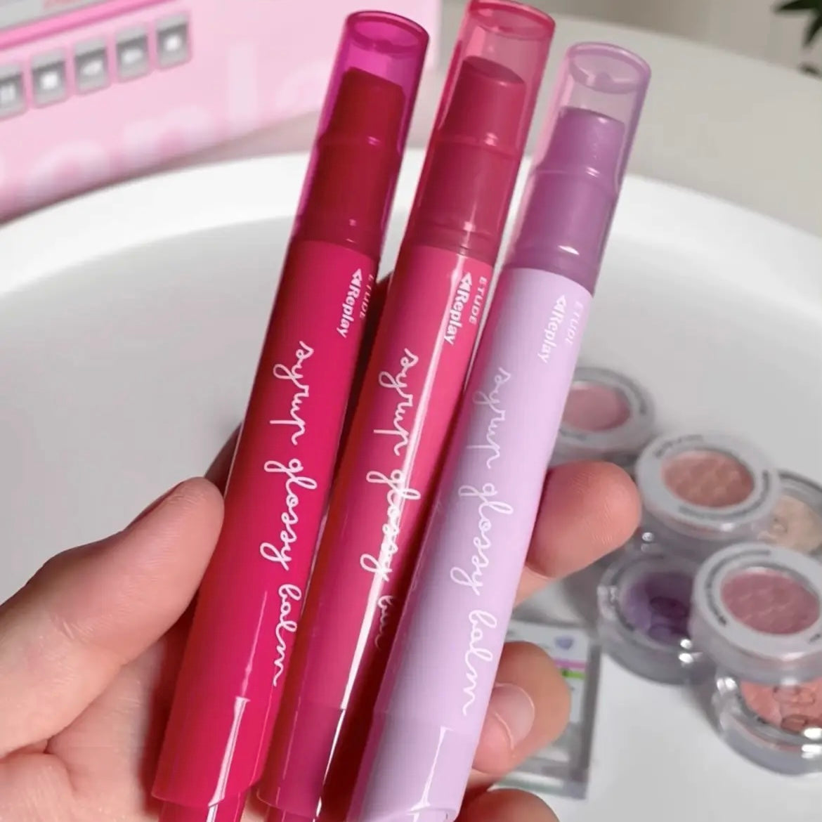 Etude x Shinee REPLAY - Syrup Glossy Balm #Lilac Shower