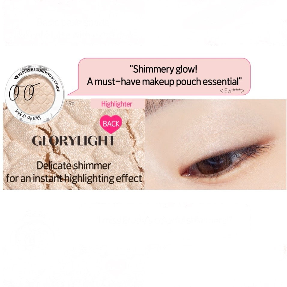 Etude x Shinee REPLAY Look At My Eyes #Glorylight