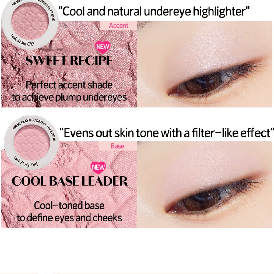 Etude x Shinee REPLAY Look At My Eyes #Cool Base Leader