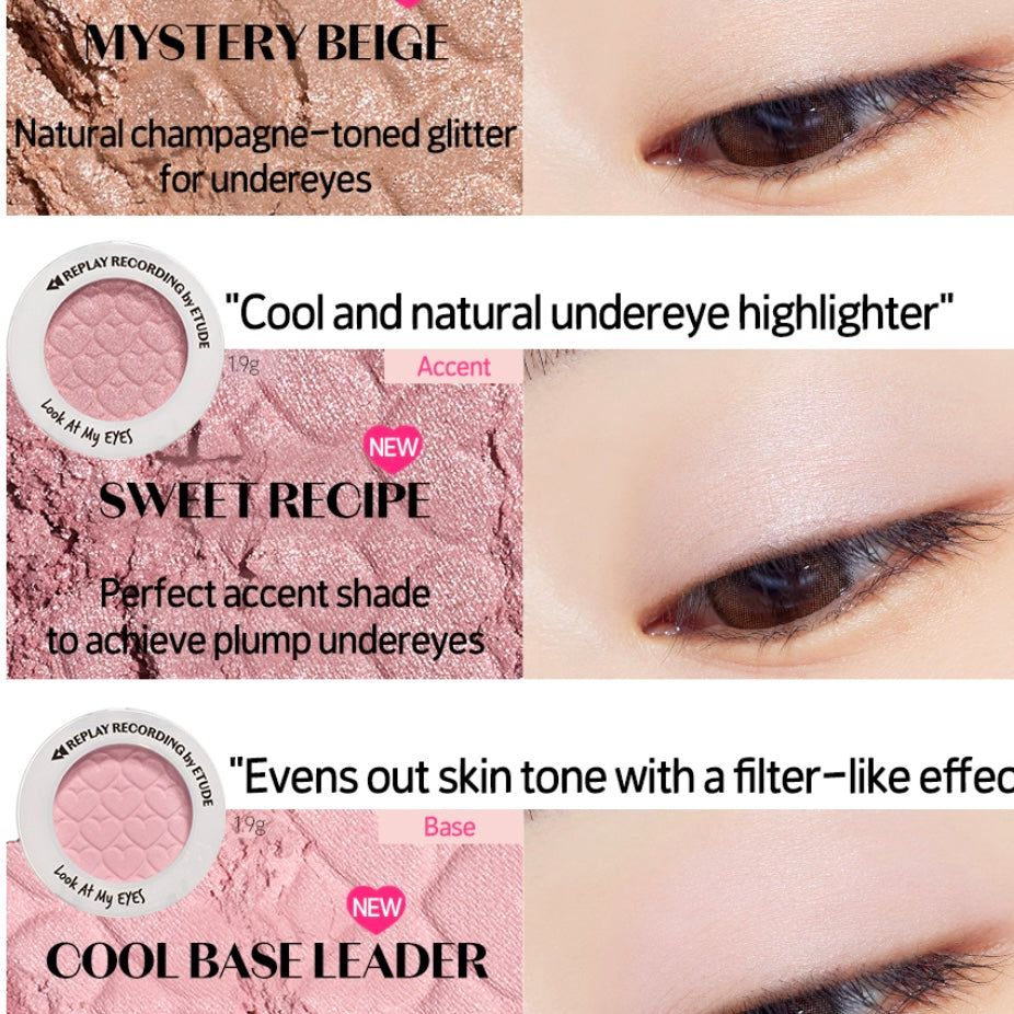 Etude x Shinee REPLAY Look At My Eyes #Sweet Recipe