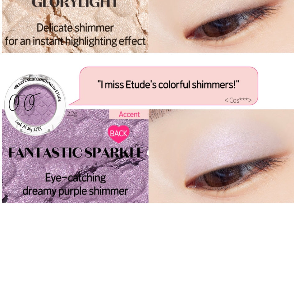 Etude x Shinee REPLAY Look At My Eyes #Fantastic Sparkle
