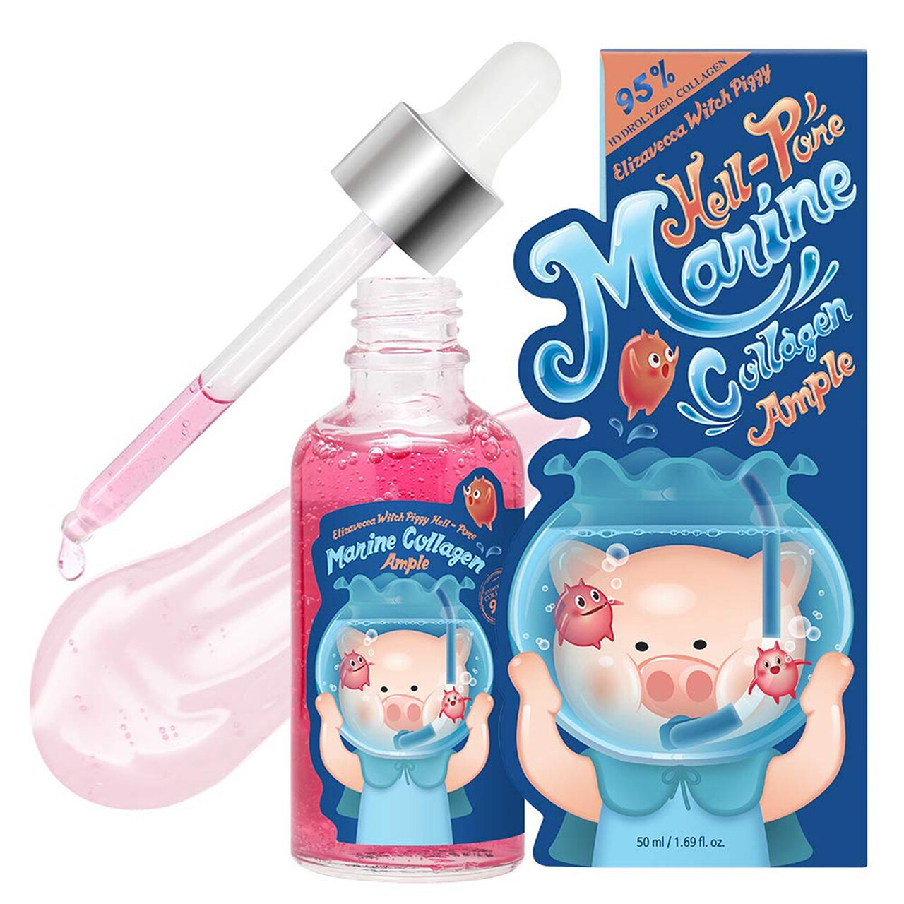 ELIZAVECCA - Witch Piggy Hell Pore Marine Collagen Ampoule - 50ml
