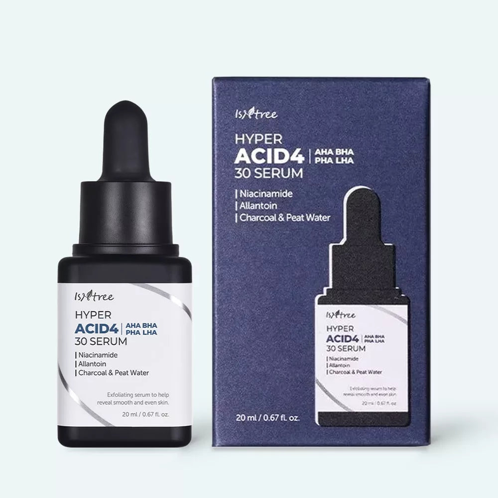 Isntree - Hyper Acid 4 AHA BHA PHA LHA 30 Serum/Exfoliant 20ml