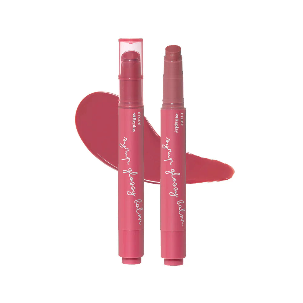 Etude x Shinee REPLAY - Syrup Glossy Balm #Rosy Lavender