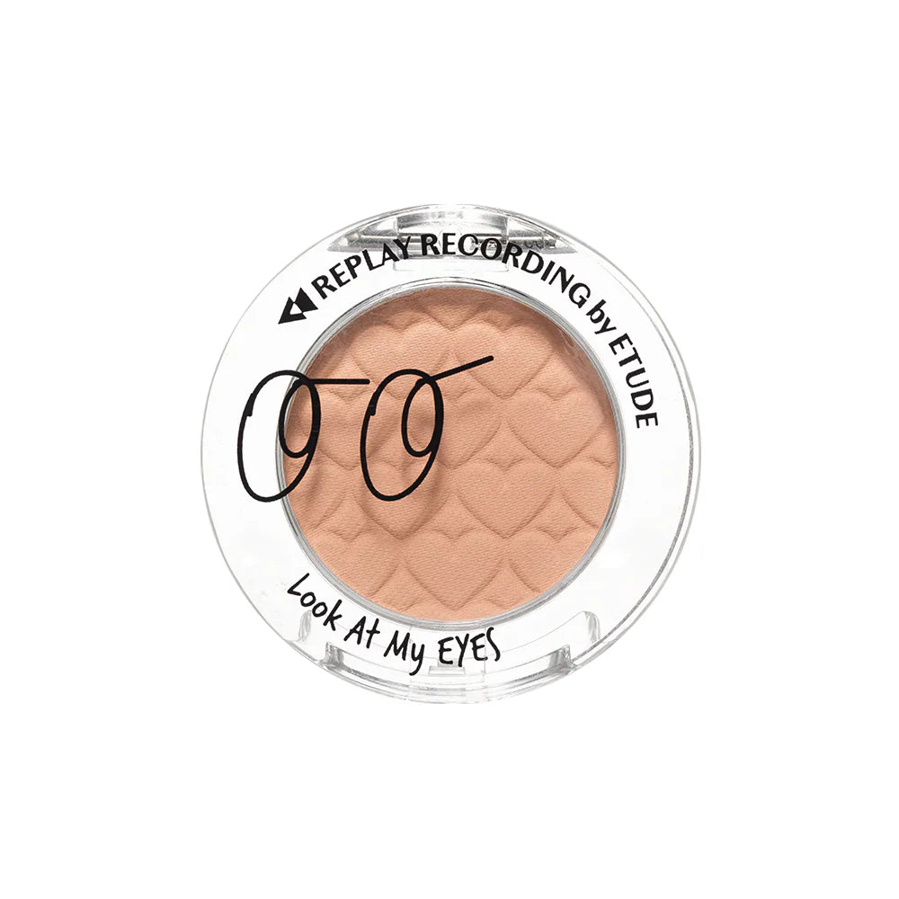 Etude x Shinee REPLAY Look At My Eyes #Nudy Cafe Latte