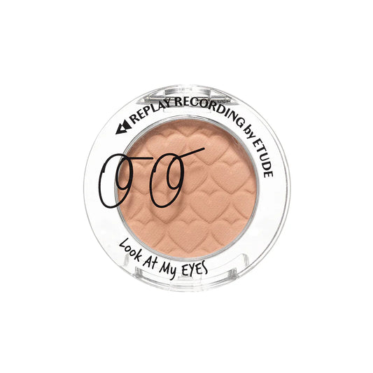 Etude x Shinee REPLAY Look At My Eyes #Nudy Cafe Latte