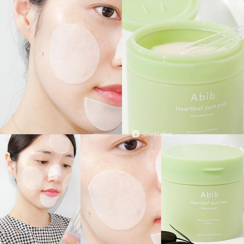 Abib - Heartleaf Spot Pad Calming Touch 150ml/80 pads