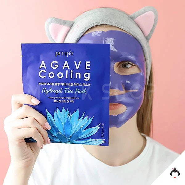 [PETITFEE] AGAVE Cooling Hydrogel Face Mask (unidad)