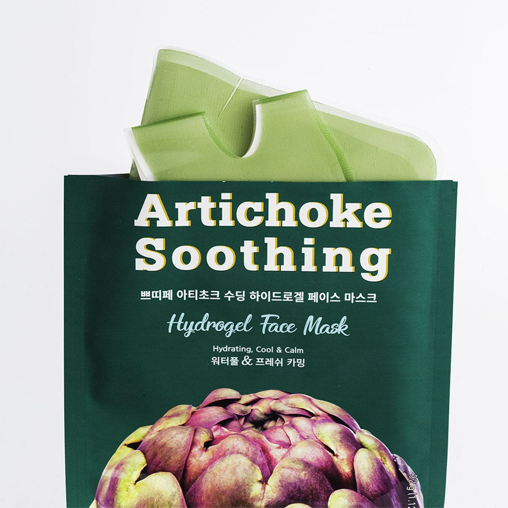 [PETITFEE] Artichoke Soothing Hydrogel Face Mask (unidad)
