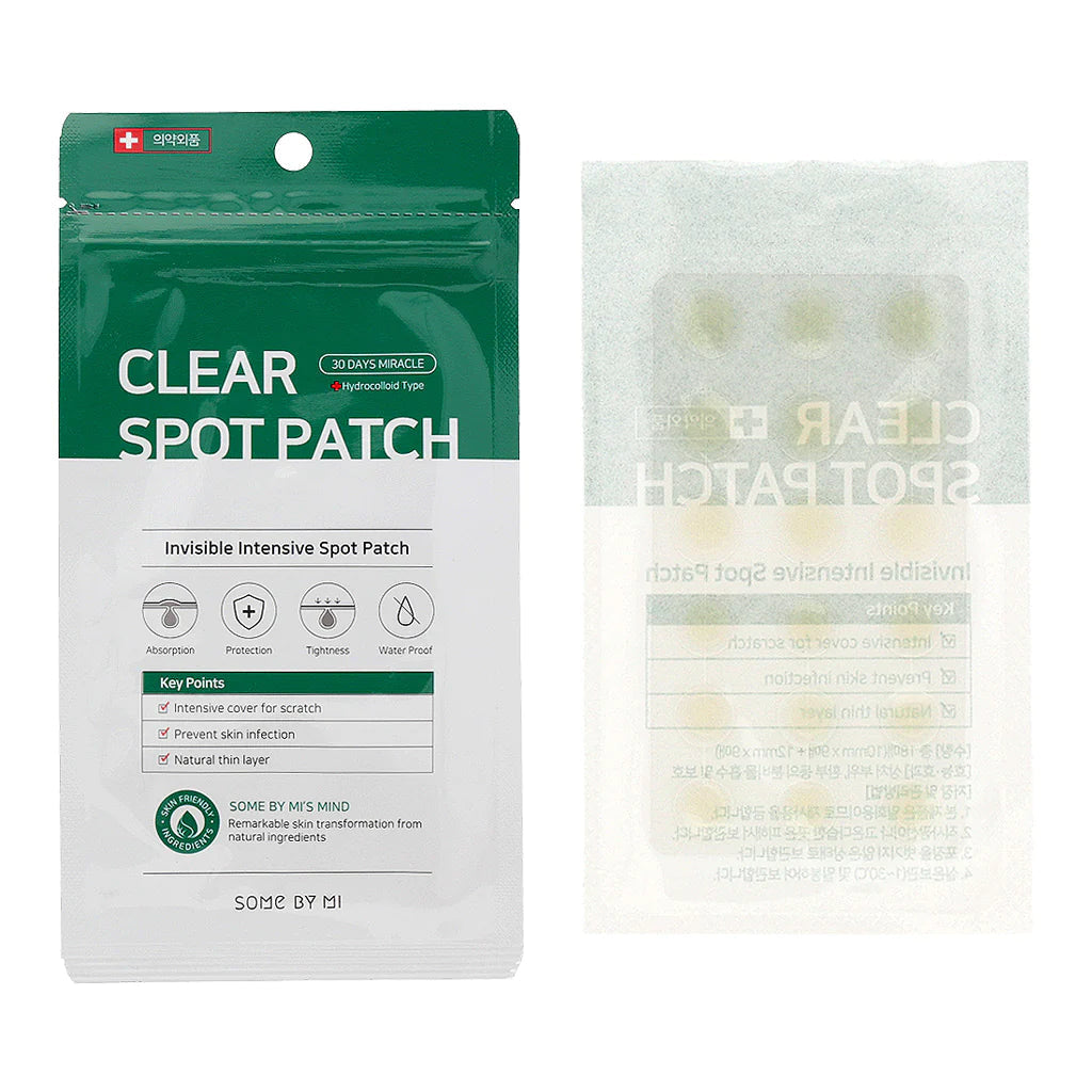 Some by mi - CLEAR SPOT PATCH 18pcs (10mm*9ea + 12mm*9ea)