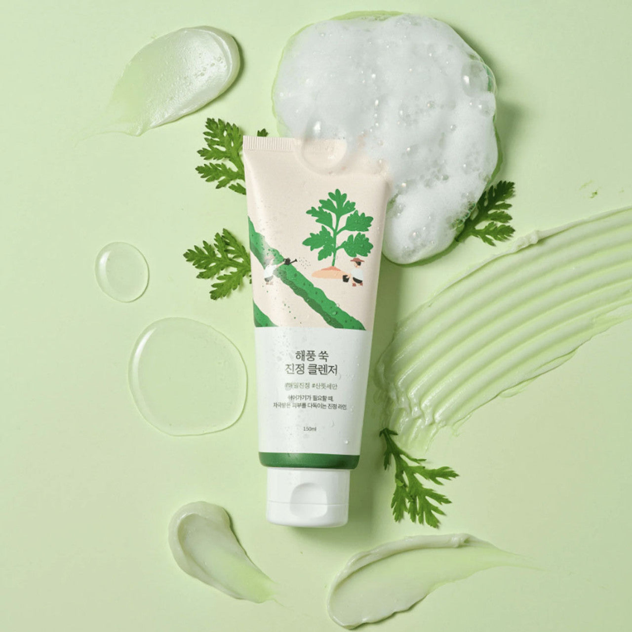 Round Lab - Mugwort Calming Cleanser 150ml